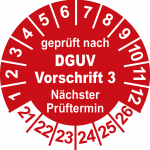 DGUV V3 DGUV V3
